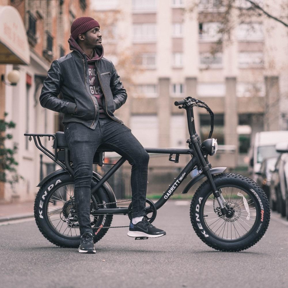 Fatbike Électrique Biplace Cargo Garrett Miller X - Image 11