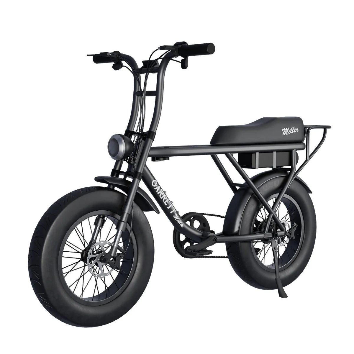 Fatbike Électrique Biplace Cargo Garrett Miller X - Image 13