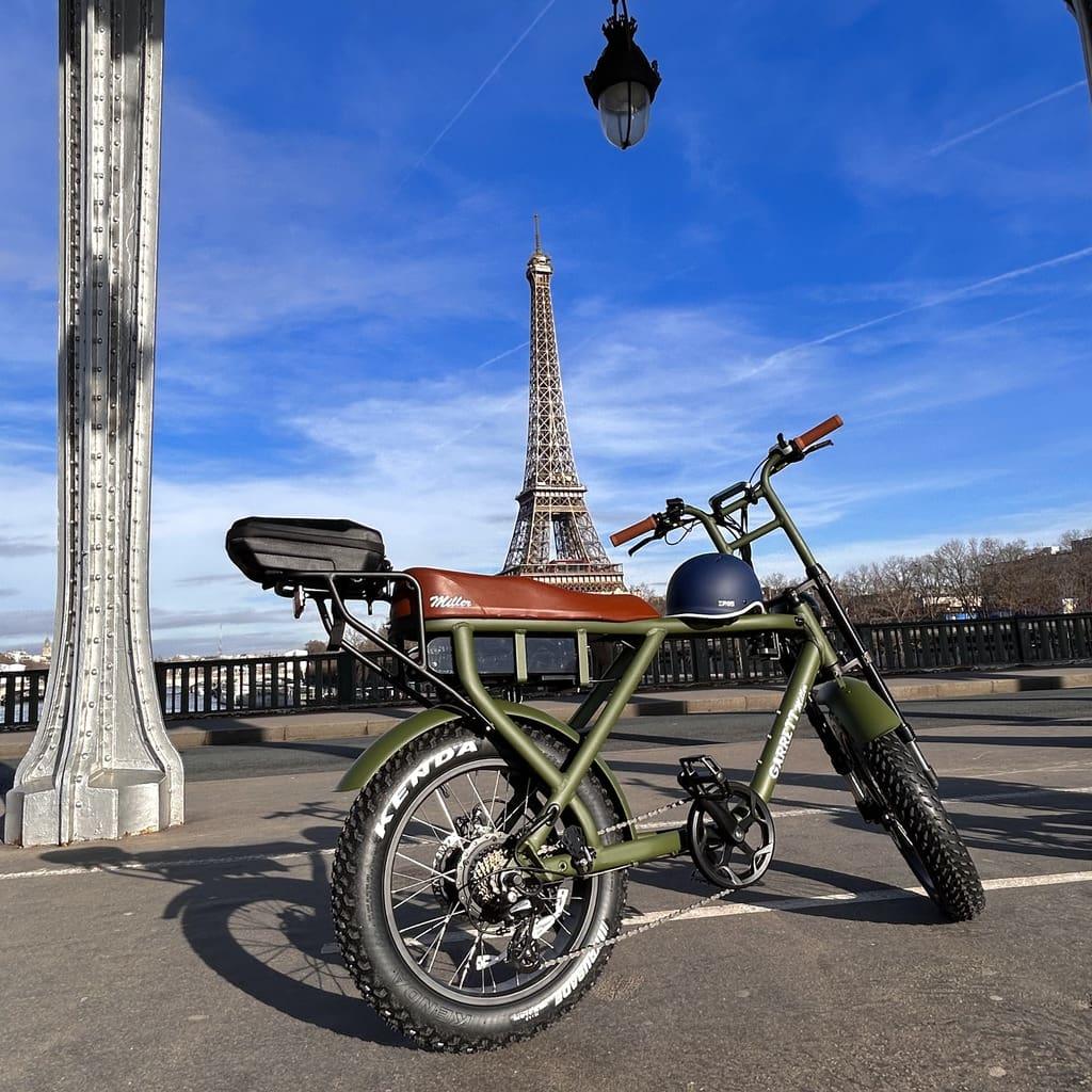 Fatbike Électrique Biplace Cargo Garrett Miller X - Image 3
