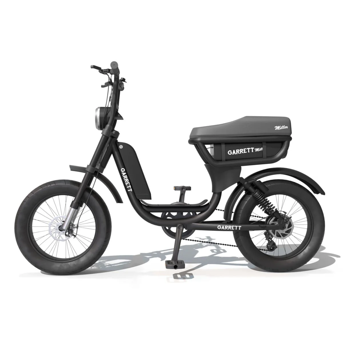 Fatbike Électrique Biplace Cargo Garrett Miller City - Image 33