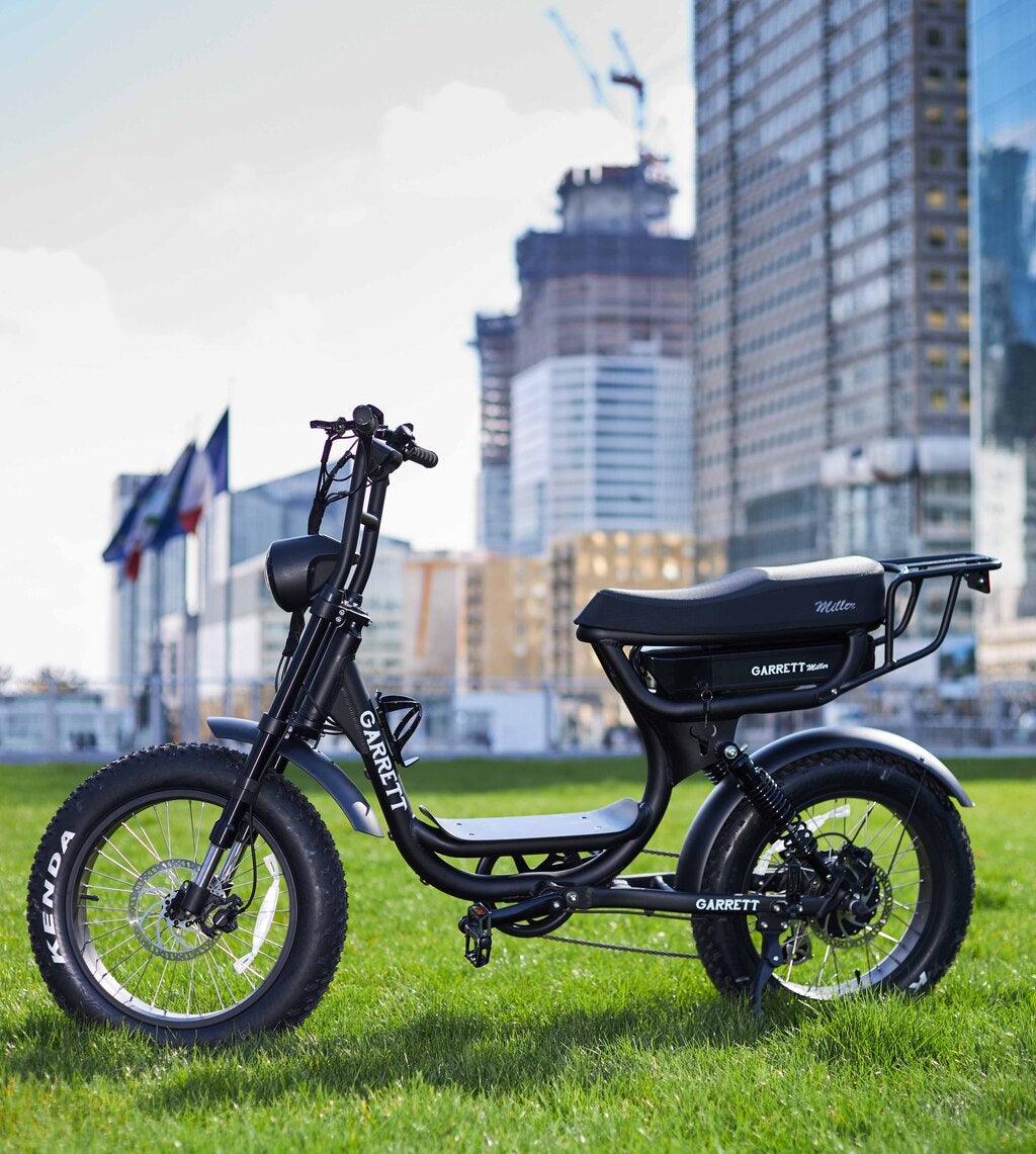 Fatbike Électrique Biplace Cargo Garrett Miller City - Image 7