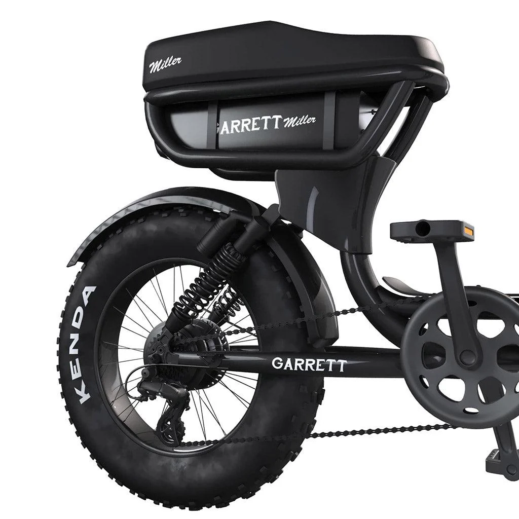Fatbike Électrique Biplace Cargo Garrett Miller City - Image 13