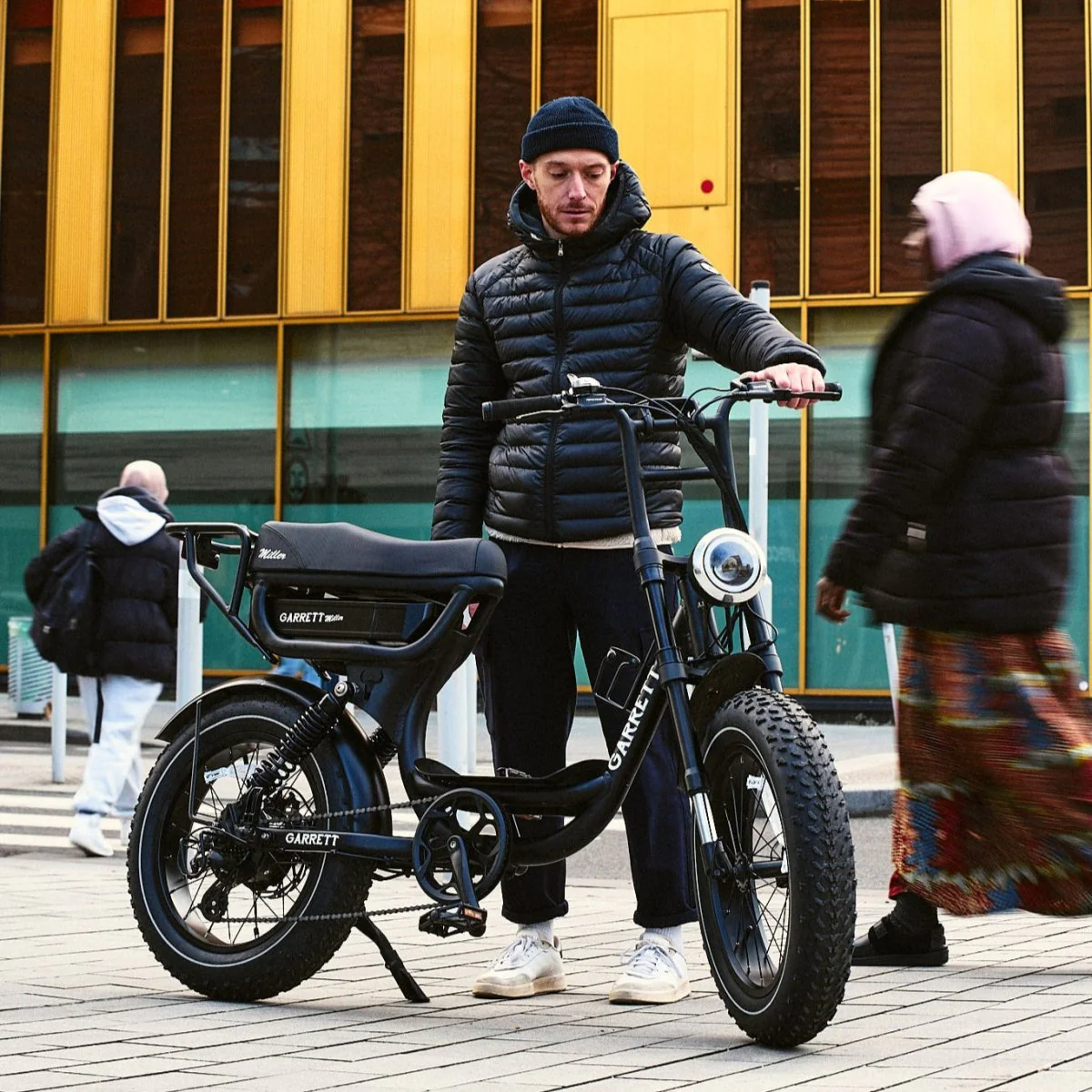 Fatbike Électrique Biplace Cargo Garrett Miller City - Image 3
