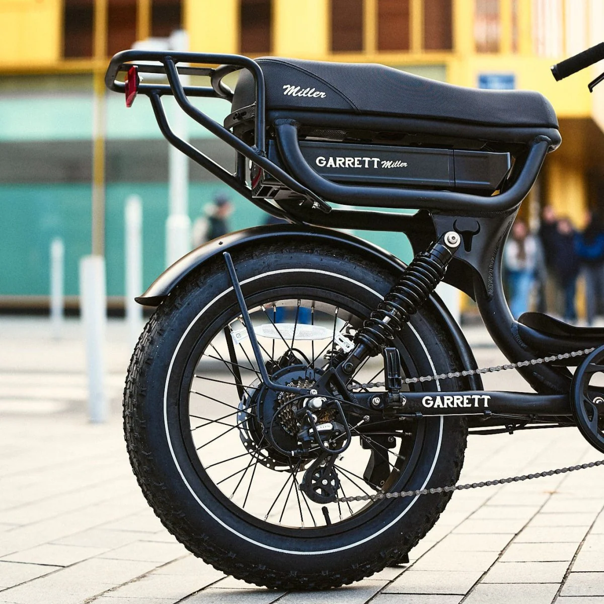 Fatbike Électrique Biplace Cargo Garrett Miller City - Image 5