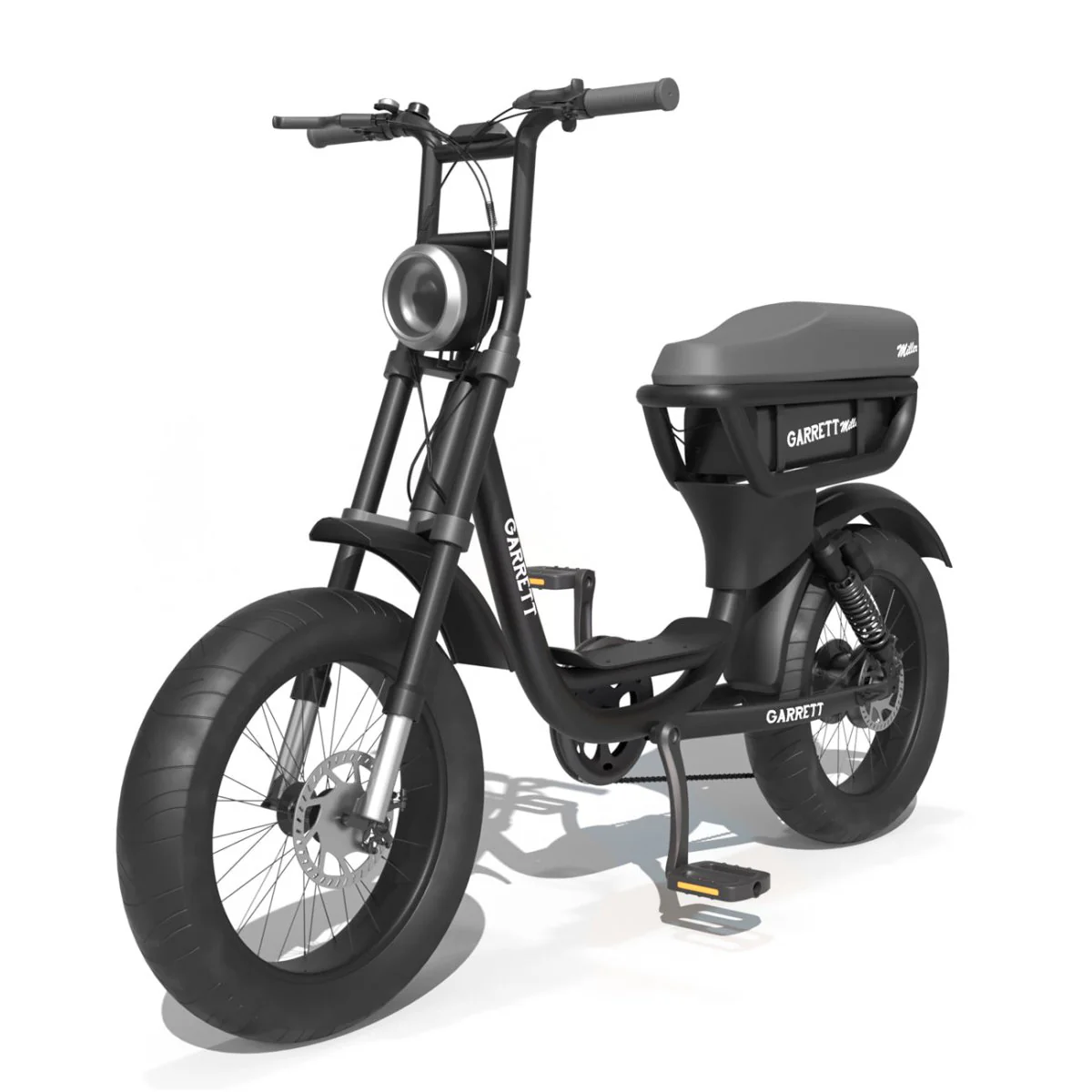 Fatbike Électrique Biplace Cargo Garrett Miller City - Image 34